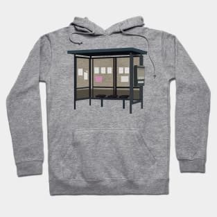 Dark bus stop Hoodie